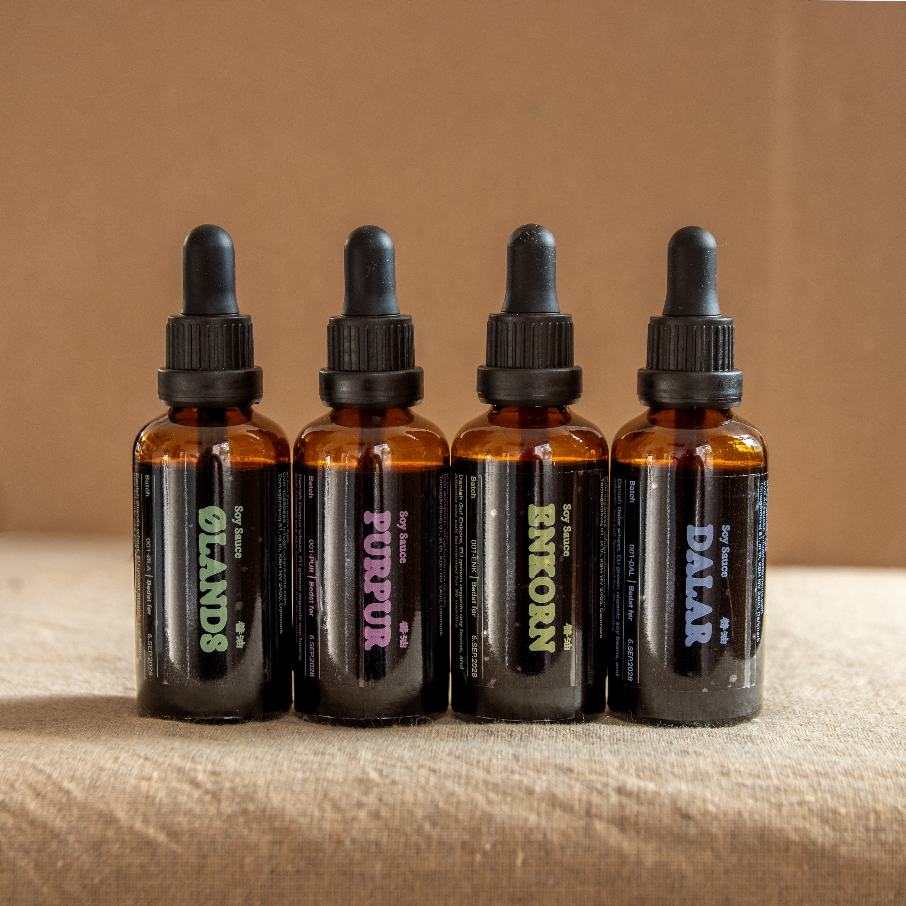 Soy Sauce - three year old tasting set