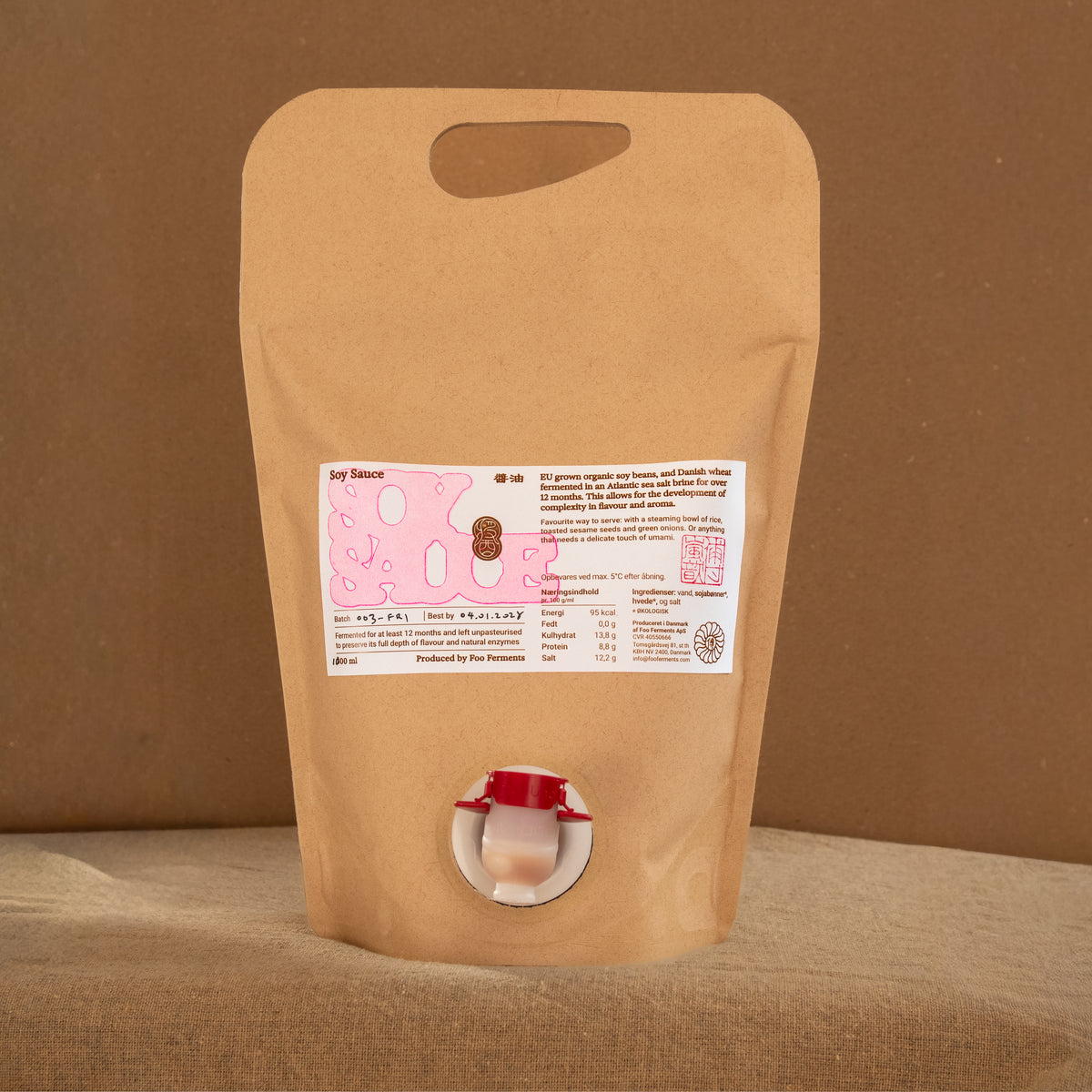 Soy Sauce - 1 liter bulk bag